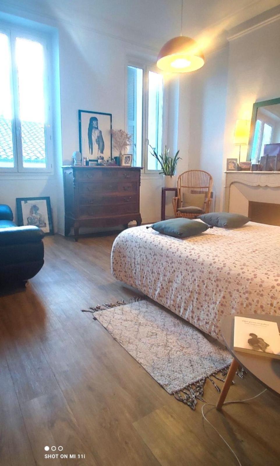 Chez L'Habitant, Propose Grande Chambre Vieux Port Marselha Quarto foto